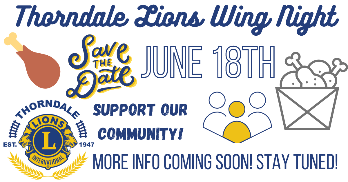 Thorndale Lions Wing Night - Site