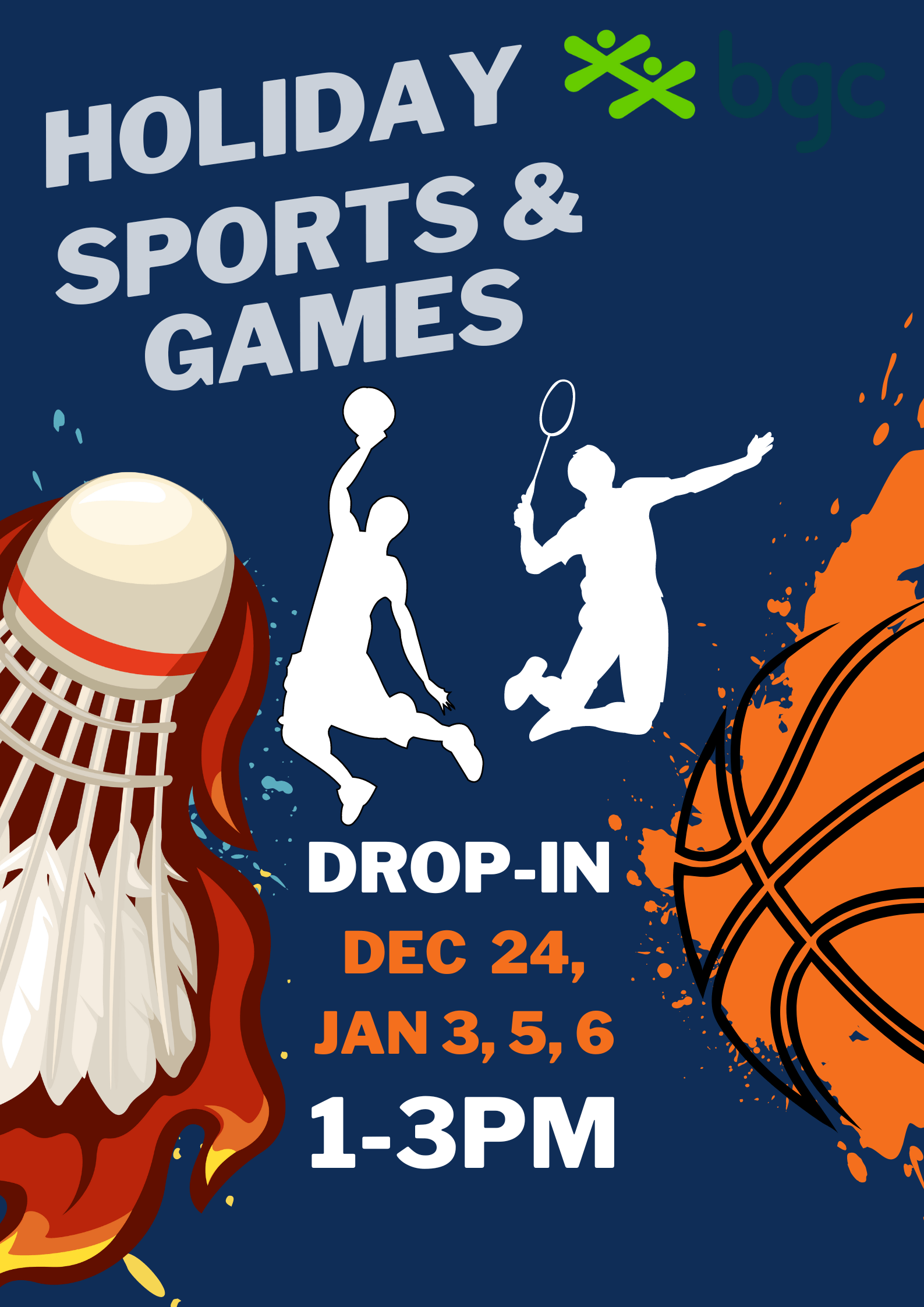 Holiday Drop-In Sports & Games